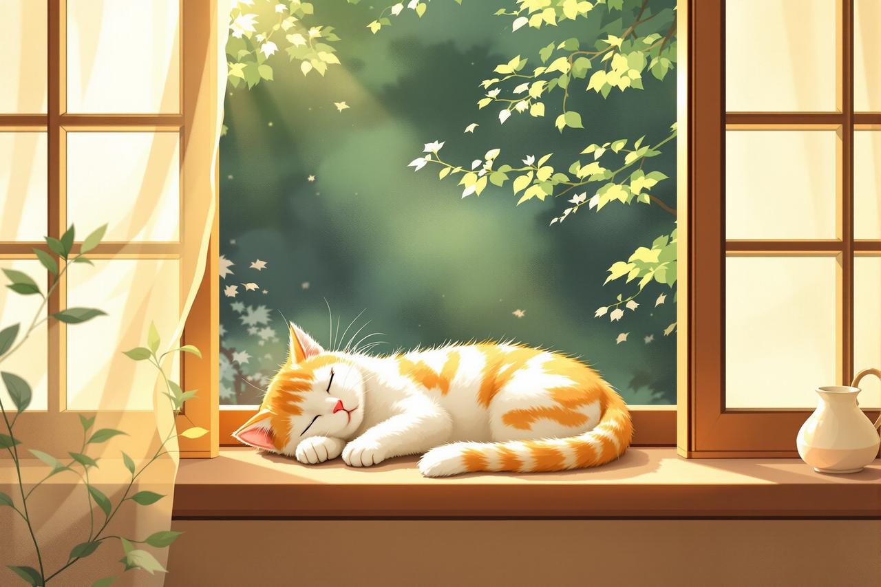 韩漫剧免费 - 猫咪的午后，暖心陪伴治愈动漫短剧